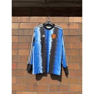 2023 Adidas Manchester United FC Icon Long Sleeve Goalkeeper Soccer Jersey Kit